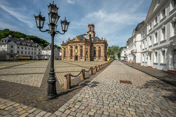 Ludwigskirche und Ludwigsplatz Saarbrücken
