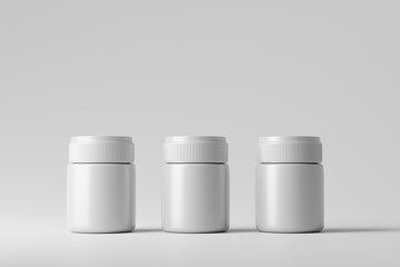 Cream Balm Ointment Bottle