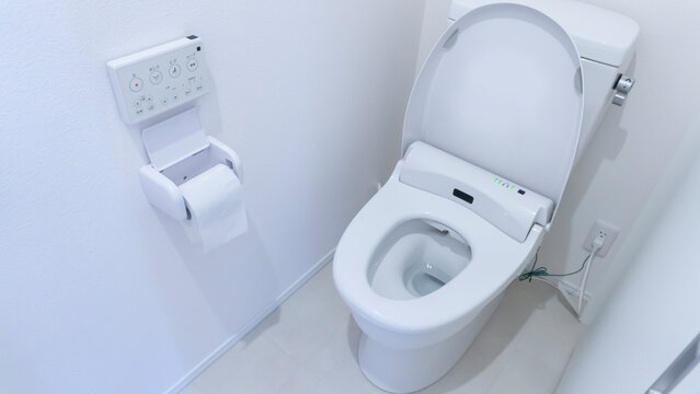 新築住宅のウォシュレットのトイレ
