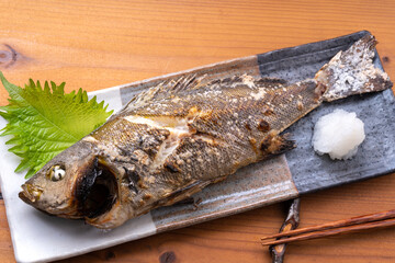 いさきの塩焼き
