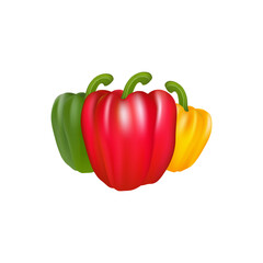 red and yellow bell peppers