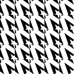 
Abstract background with black and white pattern. Unique geometric vector swatch. Perfect for site backdrop, wrapping paper, wallpaper, textile and surface design. 