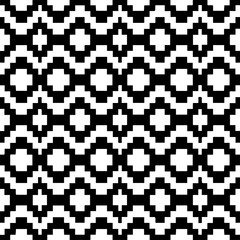 Fototapeta premium Abstract background with black and white pattern. Unique geometric vector swatch. Perfect for site backdrop, wrapping paper, wallpaper, textile and surface design. 