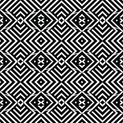 
Abstract background with black and white pattern. Unique geometric vector swatch. Perfect for site backdrop, wrapping paper, wallpaper, textile and surface design. 