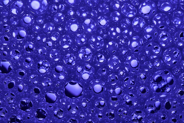 drops of water and soap