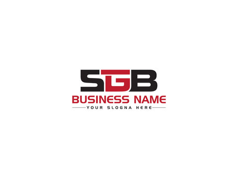 Monogram SGB Logo Icon, Colorful SG s g b Logo Letter Vector Image With Three Alphabet Letter Business Symbol For You