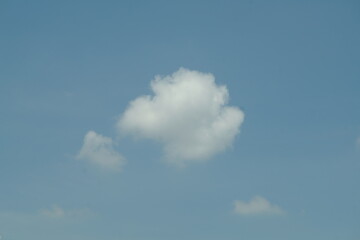 blue sky with clouds