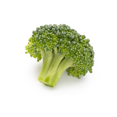 Broccoli isolated on a white background.