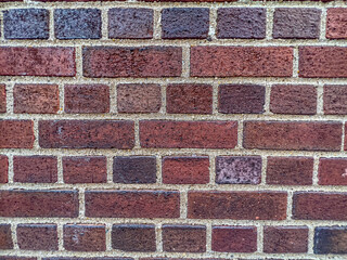 Brick wall in New York Aparment building