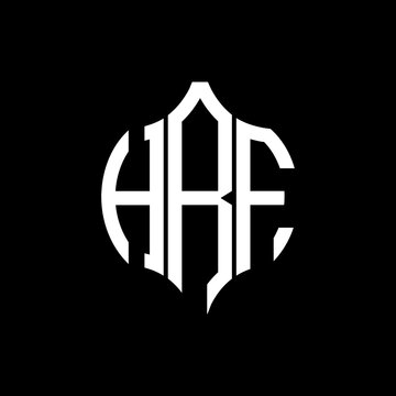 HRF letter logo. HRF best black background vector image. HRF Monogram logo design for entrepreneur and business.
