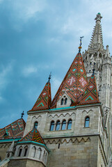 Fototapeta na wymiar Matthias Church, Budapest,