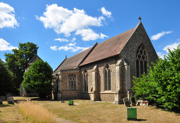 Fototapeta na wymiar All Saints' Church, Stanton, Suffolk, England
