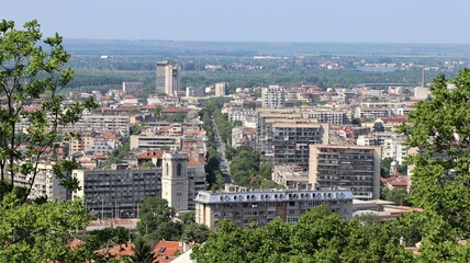 Fototapeta na wymiar view of the city bulgaria