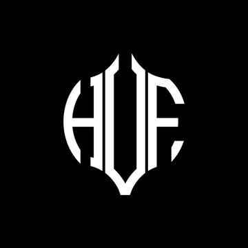 HVF letter logo. HVF best black background vector image. HVF Monogram logo design for entrepreneur and business.
