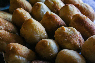 Fried pastries stuffed with meat