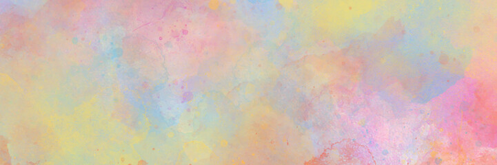 bright Abstract watercolor drawing on a paper image