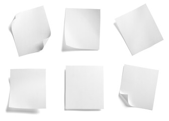 paper message note reminder blank background office business white empty page label tag