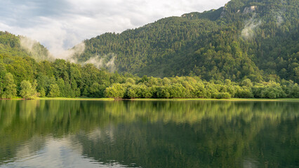 Biogradsko lake in the national park Biogradska Gora