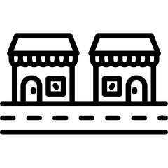 Street Market Icon