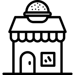 Burger Shop Icon
