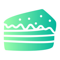 cake gradient icon