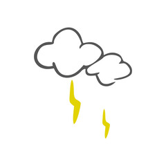 cloud and thunderstorm