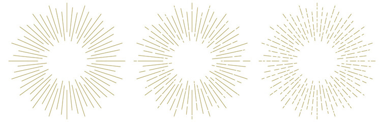 Obraz premium サンバースト 034