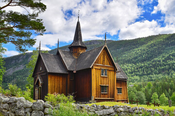 Fototapeta na wymiar Nore Stave Church, Norway