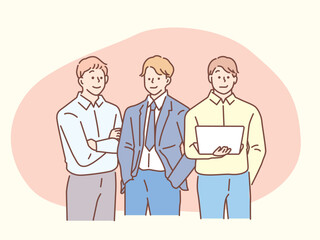 プレゼン、ミーティング資料に使えるビジネスシーンイラスト(説明、マーケティング、打ち合わせ、戦略、ディスカッション)
Business scene illustrations (explanations, marketing, meetings, strategies) that can be used for presentations and meeting materials.