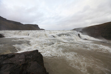 Gullfoss - the waterfall in Iceland