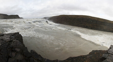 Gullfoss - the waterfall in Iceland