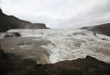 Gullfoss - the waterfall in Iceland