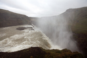 Gullfoss - the waterfall in Iceland