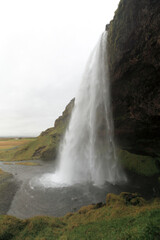 Seljalandsfoss - the waterfall in Iceland