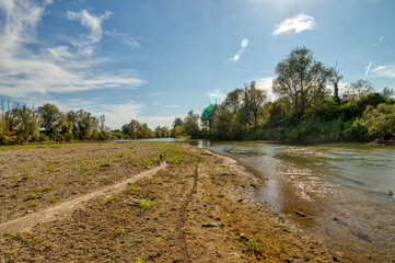 secca del fiume Oglio