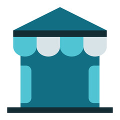 shop icon with transparent background