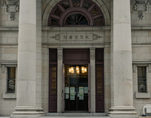 entrance to the church of st mary