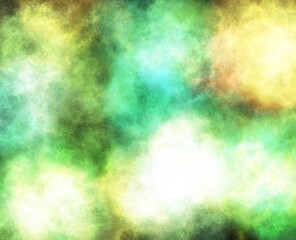 Realistic Space Background with Nebula Star Clouds.
