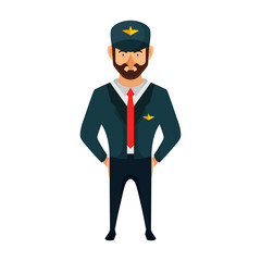 Profession character vector illustration