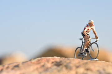 Cyclisme cycliste vélo Tour de France maillot à pois