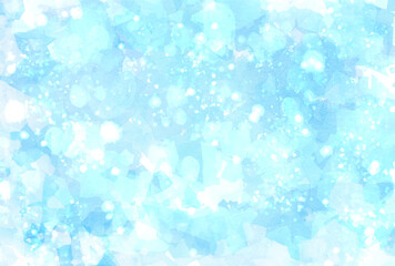 背景素材_水彩テクスチャ_水色