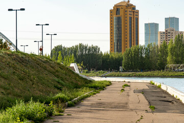 Naklejka premium view of the palace of arts