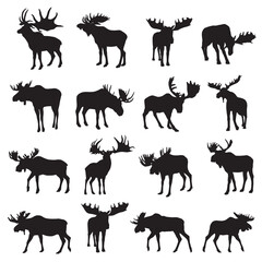 moose silhouettes