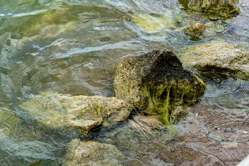 rocks in the river