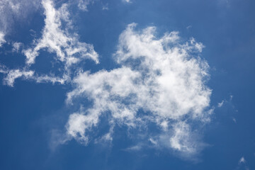 blue sky with clouds