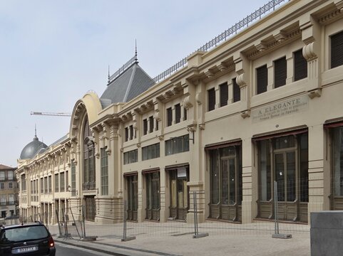 New refurbished market hall in Bolhao, Porto - Portugal is nearly finished