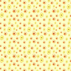 Watercolor Seamless Pattern vector art printable for fabric textile premium