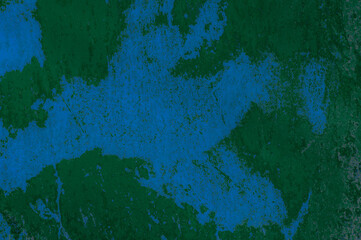 Dirty tinted iron battered background with a spots