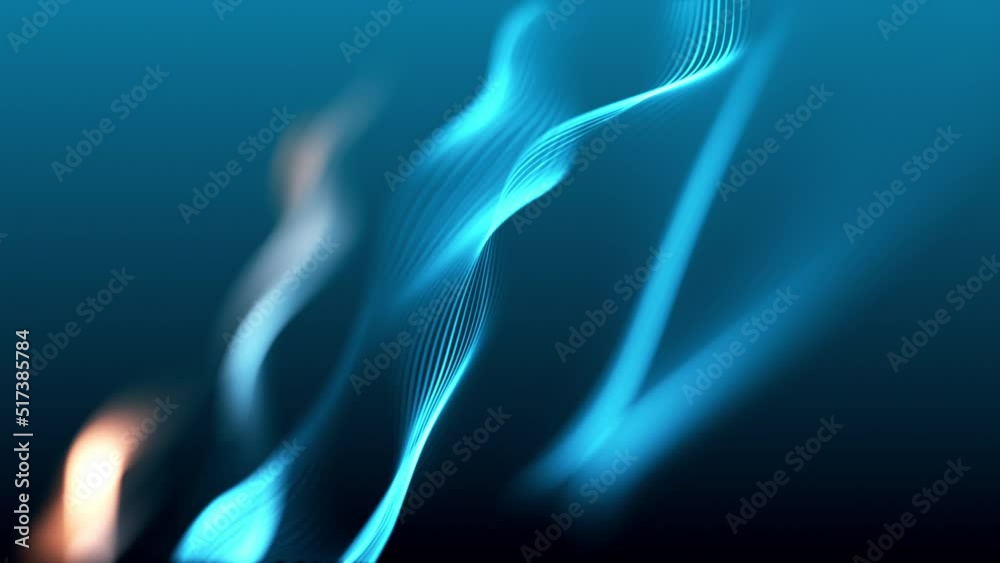 Poster abstract cyan blue technology background. background 3d grid. cyber technology tech network futurist
