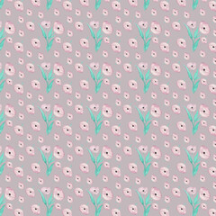 Watercolor Seamless Pattern vector art printable for fabric textile premium